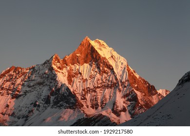 Annapurna Peak View From Basecamp, Gandaki Zone, Nepal