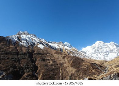 Annapurna Range Landscape Viewed, Gandaki Zone, Nepal