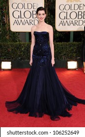 Anne Hathaway At The 66th Annual Golden Globe Awards. Beverly Hilton Hotel, Beverly Hills, CA. 01-11-09