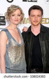 Anne Marie Duff And James McAvoy  At The World Premiere Of 