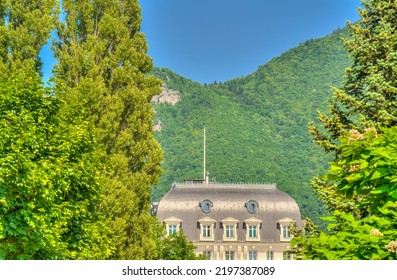 Annecy, France - June 2022 : Landmarks In Sunny Weather, HDR Image