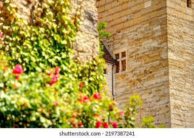 Annecy, France - June 2022 : Landmarks In Sunny Weather, HDR Image