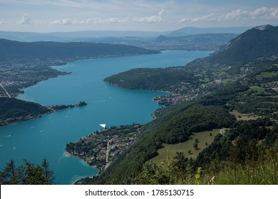 Annecy lake from Col de la Forclaz