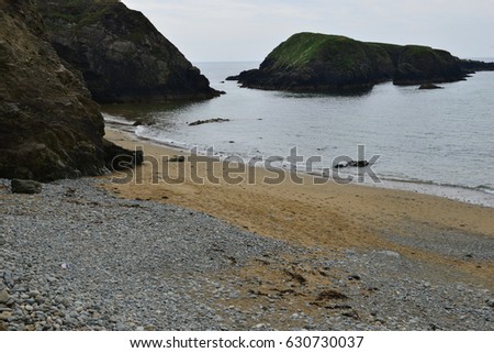 Annestown beach in Ireland