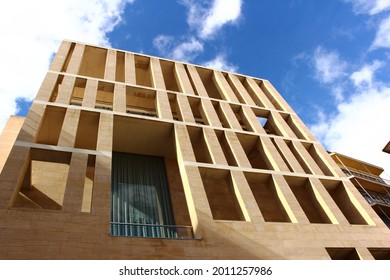 
Annex Building Of The Murcia City Hall, In Spain, By The Architect Rafael Moneo