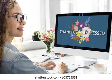 Anniversary Gratitude Honored Thankful Blessed - Shutterstock ID 603735551
