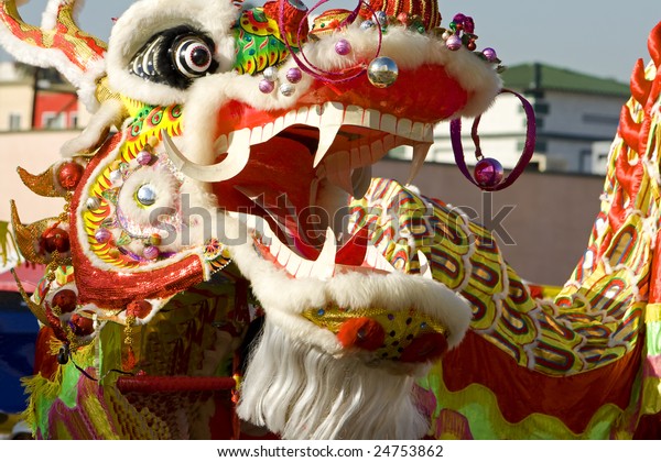 Annual Chinese New Year Parade Los Stock Photo (Edit Now) 24753862