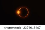 An annular solar eclipse, or a ring of fire solar eclipse