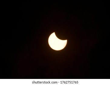 Annular Total Solar Eclipse 2020 As Seen From India 