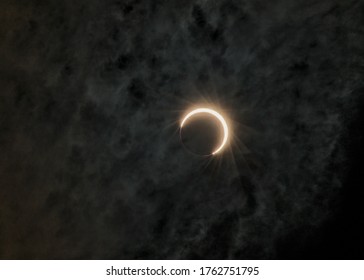 Annular Total Solar Eclipse 2020 As Seen From India 