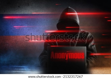 Anonymous. Cyber attack on Russia