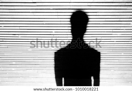 Similar – Image, Stock Photo Shadow Work female adult