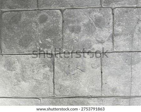 Another block of  square cement 