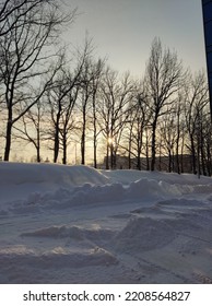 Another Sunny Snowy Day In Russia.