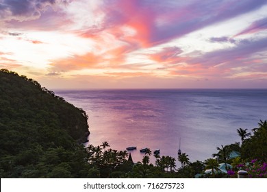 Anse Chastanet From Jade Mountain Resort, Saint Lucia