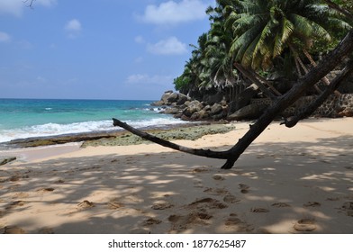 Strand von Anse Soleil auf der Insel Mahe, Seychellen