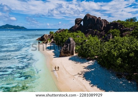 Anse Source d'Argent beach, La Digue Island, Seychelles