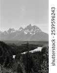 Ansel Adams angle of Snake River