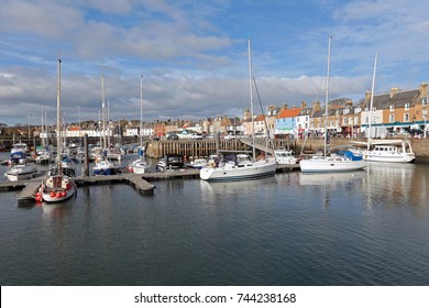 Anstruther Harbour. Fife. Scotland.