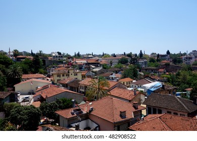 Antalya old town, view from above