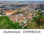 Antananarivo cityscape, Tana, capital of Madagascar, french name Tananarive and short name Tana, Poor capital and largest city in Madagascar