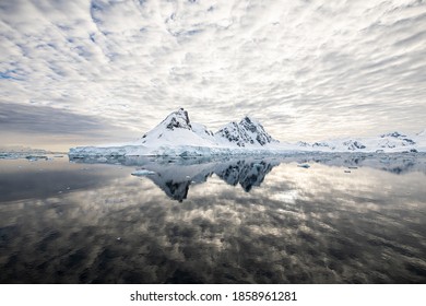 Antarctica Paradise Bay Sun Rise