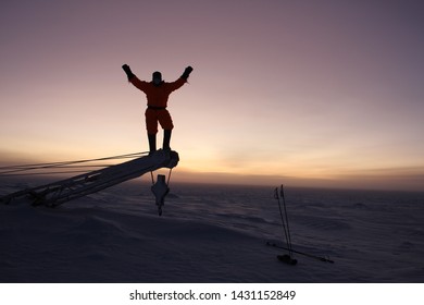 Antartica Vostok Station Winter Time 4