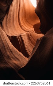 Antelope Canyon in Arizona USA - Shutterstock ID 2263752061