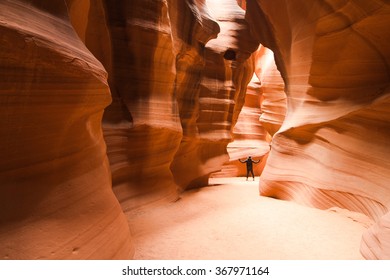 Antelope Canyon Light On