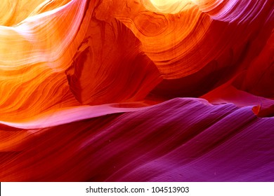 The Antelope Canyon, Page, Arizona, USA.  The second edition with the expanded range