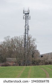 Antenna With 5G Radio Wave Transmitter.