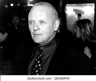 Anthony Hopkins At The New York Premiere Of MEET JOE BLACK, 11/2/98