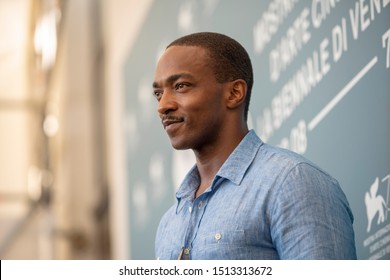 Anthony Mackie At The 76 Venice International Film Festival 2019. Seberg Photocall. Venice (Italy), August 30th, 2019