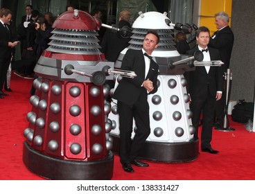 Anthony McPartlin And Declan Donnelly Arriving For The TV BAFTA Awards 2013, Royal Festival Hall, London. 12/05/2013