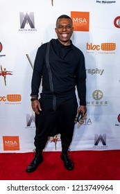 Anthony W. Johnson Attends 8th Annual World Choreography Awards At Saban Theater, Beverly Hills, California On October 23rd, 2018