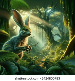 Fantasy Cartoon Artistic Image Scary Alice AI-generated image ...