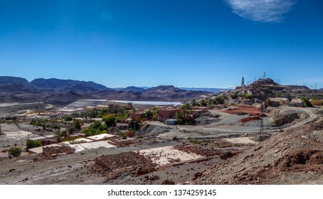 Anti-Atlas / Morocco - Nov 21 2018: Bou Azzer Cobalt Mine