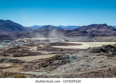 Anti-Atlas / Morocco - Nov 21 2018: Bou Azzer Cobalt Mine