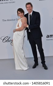 ANTIBES, FRANCE. May 23, 2019: Milla Jovovich &. Paul W. S. Anderson at amfAR's Gala Cannes event at the Hotel du Cap d'Antibes.
Picture: Paul Smith / Featureflash