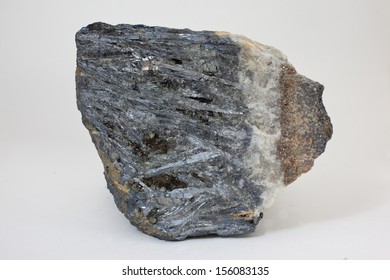 Antimonite - Ore Of Antimony, Part Of Ore Vein