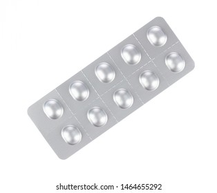 Antipyretic Tablets Foil Blister Pack Isolated Stock Photo 1464655292 ...