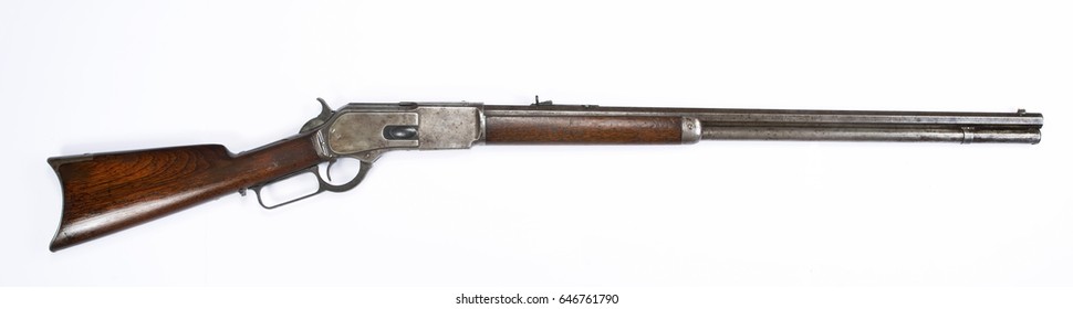 Antique 1876 Cowboy Lever Action Rifle.