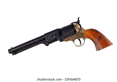 Antique American Navy Percussion Revolver.