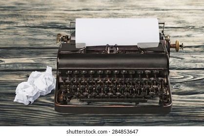 Antique, automatic, black.