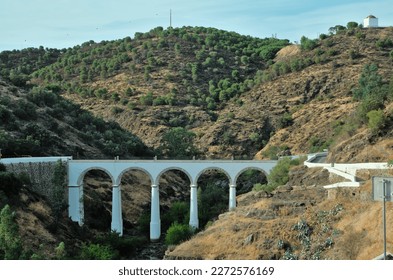 Antique bridge of Mertola. Alentejo, Portugal - Shutterstock ID 2272576169