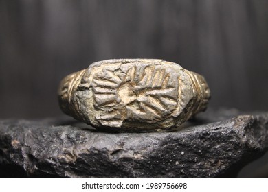 Antique Bronze Bird Ring, Ancient Artifact, Excavated, 1th-6th Century AD