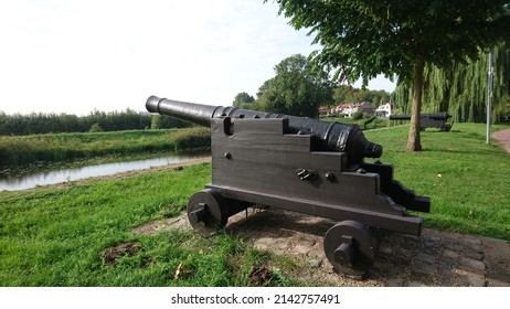 Antique Cannon From Colonial Times