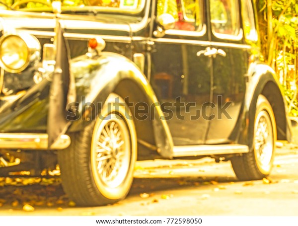  Antique cars\
background Gold blur\
