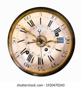 Antike Uhr der alten Uhr.