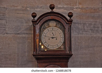 The antique clock in the mosque